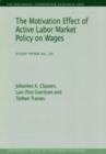 Image for Motivation Effect of Active Labor Market Policy on Wages