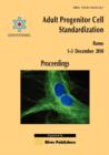 Image for Adult Progenitor Cell Standardization-Proceedings