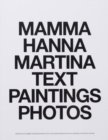 Image for MAMMA HANNA MARTINA TEXT PAINTINGS PHOTOS