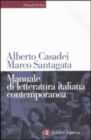 Image for Manuale di letteratura italiana contemporanea
