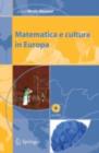 Image for Matematica e cultura in Europa
