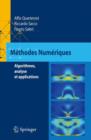 Image for Methodes Numeriques : Algorithmes, analyse et applications