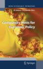 Image for Complexity Hints for Economic Policy