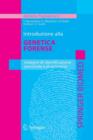 Image for Introduzione alla genetica forense : Indagini di identificazione personale e di paternita