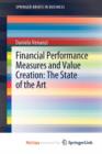 Image for Financial Performance Measures and Value Creation: the State of the Art