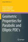 Image for Geometric Properties for Parabolic and Elliptic PDE&#39;s