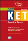 Image for KET Practice Tests : Practice Tests (without Keys) + audio CD