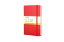 Image for Moleskine Large Plain Hardcover Notebook Red