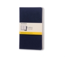 Image for Moleskine Squared Cahier L - Navy Cover (3 Set)