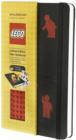 Image for Moleskine Limited Edition Lego Red Brick Plain Large Notebook Black Cover