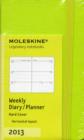 Image for Moleskine Extra Small Lime Green Weekly Horizontal