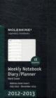 Image for 2013 Moleskine Weekly Pocket Notebook 18 Months Hard