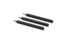 Image for Moleskine 3 Black Pencils - Cedar Wood 2b 2b Hb