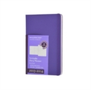 Image for 2014 Moleskine Brilliant Violet Pocket Weekly Turntable Notebook 18 Months Hard
