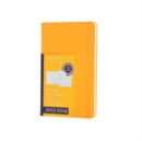 Image for 2014 Moleskine Orange Yellow Pocket Weekly Turntable Notebook 18 Months Hard