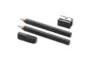 Image for Moleskine Black Pencils - 2 Pencils, Cap And Sharpener