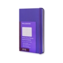 Image for 2015 Moleskine Brilliant Violet Pocket Diary Weekly Horizontal Hard