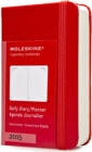 Image for 2015 Moleskine Extra Small Red Daily Diary 12 Month