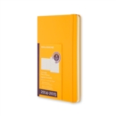 Image for 2015 Moleskine Orange Yellow Pocket Weekly Turntable Notebook 18 Months Hard