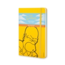 Image for Moleskine The Simpsons Limited Edition Hard Yellow Ruled Large Notebook