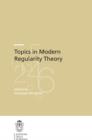Image for Topics in Modern Regularity Theory : 13