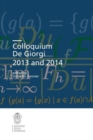 Image for Colloquium De Giorgi 2013 and 2014