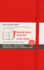 Image for Moleskine Red Twin Set : &quot;Red Weekly Diary&quot;, &quot;Red Cahier Style Notebook&quot; : 18 Months