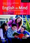 Image for English in Mind 1 Student&#39;s Book, Workbook with Audio CD/CD ROM and Grammar Practice Italian Edition
