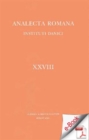 Image for Analecta Romana Instituti Danici, XXVIII (2001).