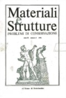 Image for Materiali e Strutture 1992, anno 2 fasc. 1. Problemi di conservazione.: Problemi di conservazione.