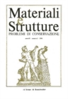 Image for Materiali e Strutture 1994, anno 4 fasc. 1. Problemi di Conservazione: Problemi di Conservazione