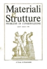 Image for Materiali e Strutture 1994, anno 4 fasc. 2. Problemi di conservazione.: Problemi di conservazione.