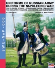 Image for Uniforms of Russian army during the Napoleonic war vol.1 : The Infantry Fusiliers, Grenadiers and Musketeers