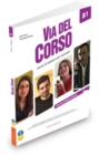 Image for Via del Corso : Libro dello studente ed esercizi + 2 CD + DVD + codice i-d-e-e B1