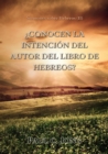 Image for Sermones Sobre Hebreos (II) - Conocen La Intencion Del Autor Del Libro De Hebreos?