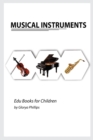 Image for Musical Instruments : Musical instruments flash cards book for baby, music instruments book for children, Montessori book, kids books, toddler music instruments book