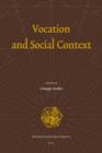 Image for Vocation and Social Context