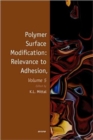 Image for Polymer Surface Modification: Relevance to Adhesion, Volume 5