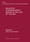 Image for Selected contemporary issues in the law of the sea