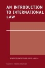 Image for An introduction to international law