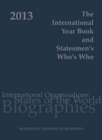Image for The International Year Book and Statesmen&#39;s Who&#39;s Who 2013
