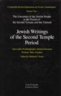 Image for The Literature of the Jewish People in the Period of the Second Temple and the Talmud, Volume 2 Jewish Writings of the Second Temple Period: Apocrypha, Pseudepigrapha, Qumran Sectarian Writings, Philo, Josephus