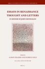 Image for Essays in Renaissance thought and letters  : in honor of John Monfasani