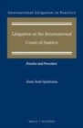 Image for Litigation at the International Court of Justice: practice and procedure
