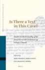 Image for Is There a Text in this Cave? Studies in the Textuality of the Dead Sea Scrolls in Honour of George J. Brooke