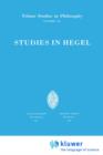 Image for Studies in Hegel