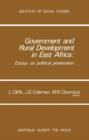 Image for Government and Rural Development in East Africa