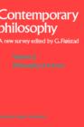 Image for La philosophie contemporaine / Contemporary philosophy : Chroniques nouvelles / A new survey