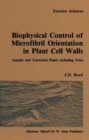 Image for Biophysical control of microfibril orientation in plant cell walls