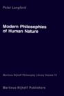 Image for Modern Philosophies of Human Nature : Their Emergence from Christian Thought